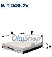 FILTRON Utastérszűrő (K 1040-2X) (K1040-2X)