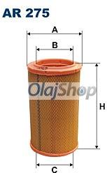 FILTRON Légszűrő (AR 275) (AR275)