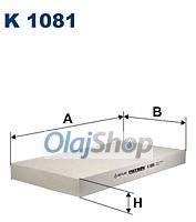 FILTRON Utastérszűrő (K 1081) (K1081)