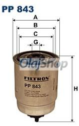 FILTRON Üzemanyagszűrő (PP 843) (PP843)