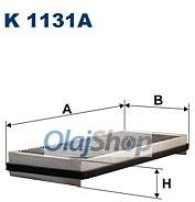 FILTRON Utastérszűrő (K 1131A) (K1131A)