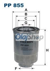 FILTRON Üzemanyagszűrő (PP 855) (PP855)
