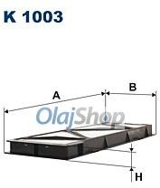 FILTRON Utastérszűrő (K 1003) (K1003)