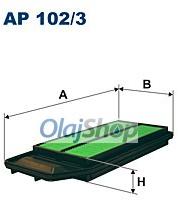 FILTRON Légszűrő (AP 102/3) (AP102/3)