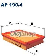 FILTRON Légszűrő (AP 190/4) (AP190/4)