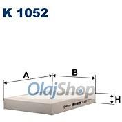 FILTRON Utastérszűrő (K 1052) (K1052)