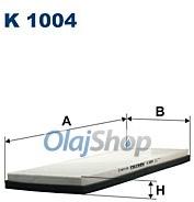 FILTRON Utastérszűrő (K 1004) (K1004)