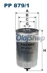 FILTRON Üzemanyagszűrő (PP 879/1) (PP879/1)