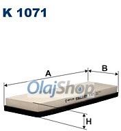 FILTRON Utastérszűrő (K 1071) (K1071)