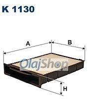 FILTRON Utastérszűrő (K 1130) (K1130)