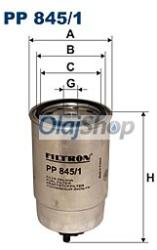 FILTRON Üzemanyagszűrő (PP 845/1) (PP845/1)