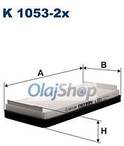 FILTRON Utastérszűrő (K 1053-2X) (K1053-2X)