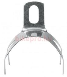 SKS Bluemels/Commuter sárvédő szerelék, sárvédő rögzítő alkatrész támvilla-összekötőre, 35 mm, acél, ezüst színű