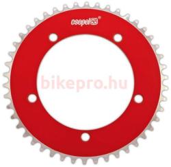 Csepel single speed első lánckerék 44T, 130 mm, 1s (1/8"), alumínium, piros - bikepro - 4 890 Ft