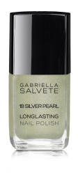 Gabriella Salvete Longlasting Enamel lac de unghii 11 ml pentru femei 18 Silver Pearl