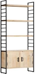 vidaXL Bibliotecă cu 4 niveluri 80x30x180 cm lemn masiv de mango (284421) Biblioteca