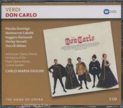 WARNER Giuseppe Verdi: Giuseppe Verdi: Don Carlo - 3 CD