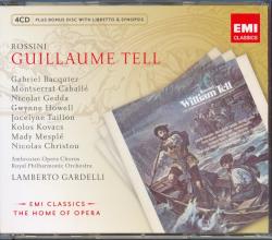 WARNER Gioachino Rossini: Gioachino Rossini: Guillaume Tell - 4 CD + Bonus CD-rom szövegkönyv