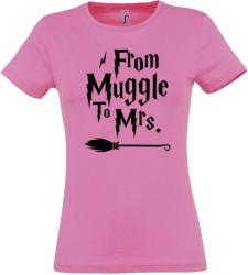 Partikellékek póló From Muggle to Mrs lánybúcsú póló több színben