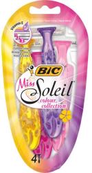 BIC Set aparate de ras, fără cartușe de rezervă Miss Soleil Color Collection, 4 buc. - Bic 4 buc
