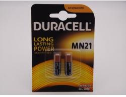 Duracell MN21 / 23, A23, V23GA 12V baterii alcaline pentru telecomanda auto Blister 2