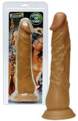 Orion Dildo Clasic Cu Ventuza Latin Lover, Brun, 23 cm Dildo