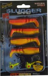 Rapture Slugger Shad Set 55 Flame Yellow 4+2db/csg, műcsali szett (188-03-302)