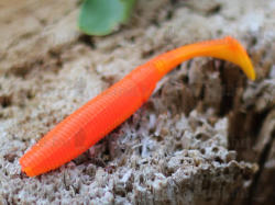 Rapture Power Shad Dual 5 cm Red Flame Yellow 20 db, plasztik csali (188-00-901)