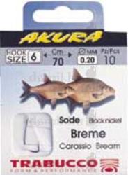 Trabucco Akura Breme Libr. 06X0, 20 előkötött horog (027-25-060)