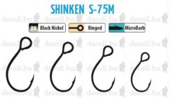 Trabucco Shinken Hooks S-75M Bn #4 10db horog (201-00-040)