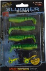 Rapture Slugger Shad Set 55 lime Yellow 4+2db/csg, műcsali szett (188-03-300)