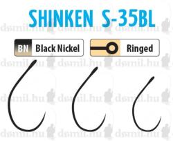 Trabucco Shinken Hooks S-35Bl Bn #8 10db szakáll nélküli horog (201-10-080)