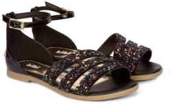 BIBI Shoes Sandale Fete Bibi Party Negre-Glitter