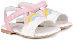 BIBI Shoes Sandale Fete Bibi Baby Birk Roz-Curcubeu