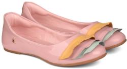 BIBI Shoes Balerini Bibi Renascence Roz Cu Volane Colorate