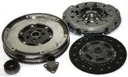 Luk RepSet DMF Set ambreiaj cu rulment presiune, cu volanta, cu set suruburi, Volant cu masa dubla cu disc de frecare, fara bucsa de ghidaj, pentru motoare cu volanta cu masa dubla