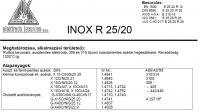  Elektróda INOX R 25/20 2.5 mm 1 kg (11138) (11138)