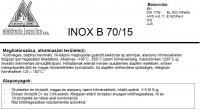  Elektróda INOX B 70/15 3.25 mm 4.5 kg (11153)