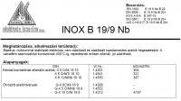  Elektróda INOX B 19/9 NB 3.25 mm 4.5 kg (11149) (11149)