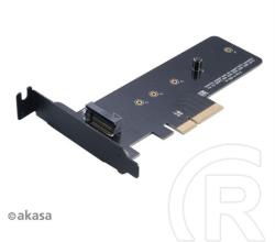 Akasa M. 2 SSD - PCIe adapter kártya (AK-PCCM2P-01)
