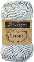 Scheepjes Catona 172 Light Silver - ezüstszürke pamut fonal