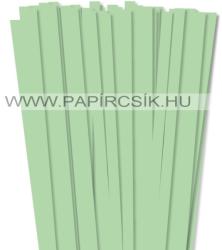  Középzöld, 10mm-es quilling papírcsík (50db, 49cm)