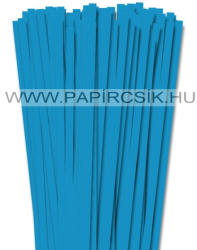  Aqua kék, 7mm-es quilling papírcsík (80db, 49cm)