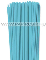  Aqua kék, 4mm-es quilling papírcsík (110db, 49cm)