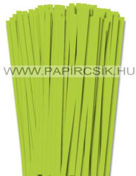  Tavaszi zöld, 7mm-es quilling papírcsík (80db, 49cm)