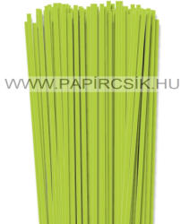  Tavaszi zöld, 4mm-es quilling papírcsík (110db, 49cm)
