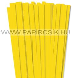 Sárga, 10mm-es quilling papírcsík (50db, 49cm)