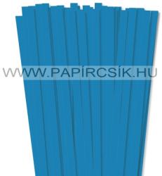  Kék, 10mm-es quilling papírcsík (50db, 49cm)