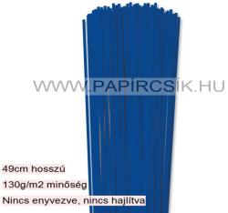 Ultramarin, 3mm-es quilling papírcsík (120db, 49cm)