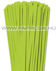 Tavaszi zöld, 6mm-es quilling papírcsík (90db, 49cm)